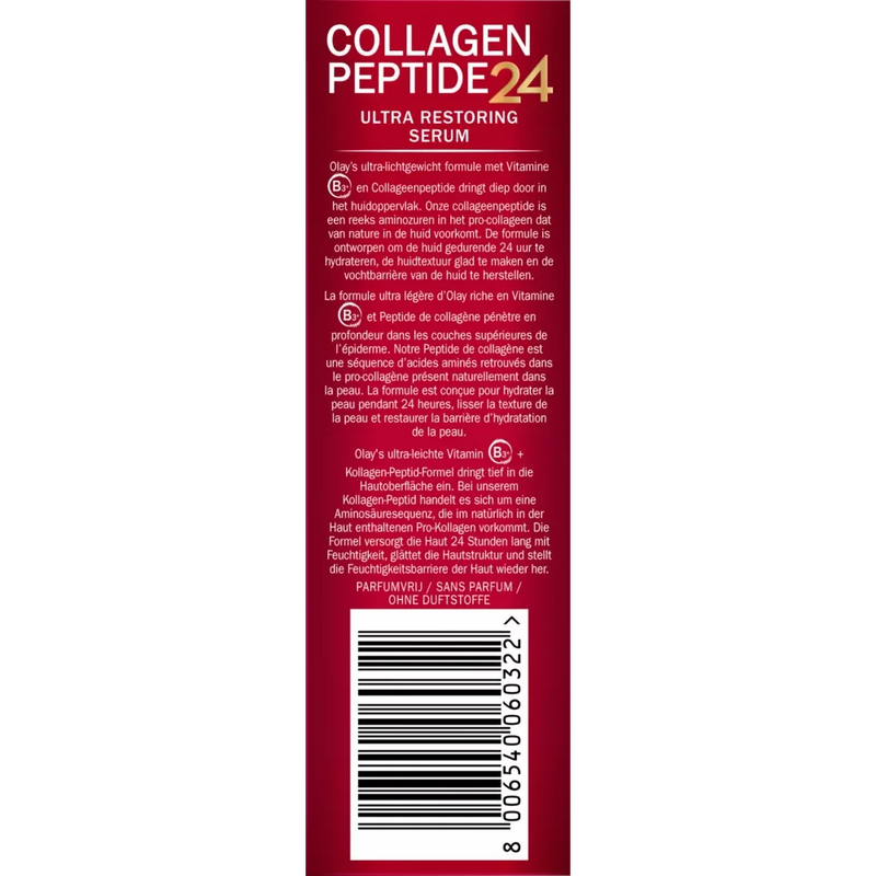Olay Regenerist Collagen Peptide 24 - Ultra Herstellend Dagserum, 40ml