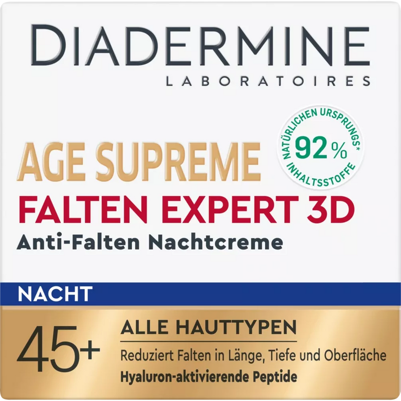 Diadermine Nachtcrème Age Supreme Wrinkle Expert 3D, 50 ml