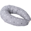 Hobea Voedingskussen grijs motief sterren, 1 stuk