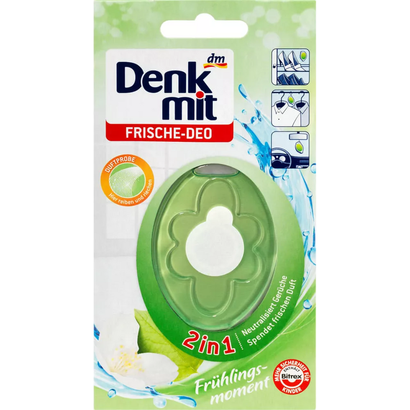 Denkmit Frisse deodorant universeel lentemoment, 1 st.