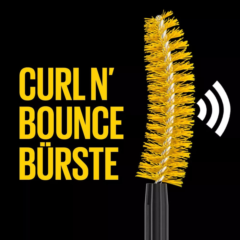 Maybelline New York Mascara Curl Bounce Waterproof Zwart, 10 ml