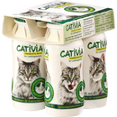 Cativia Collation pour chat, lait pour chat, 4x95 ml, 380 ml