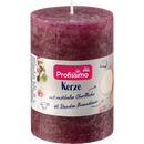 Bougie Profissimo rustique 100/68 prune, 1 pièce