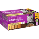 Whiskas Nat Kattenvoer Gevogelte Ragout in Gelei, Pure Delight, Multipack (40x85 g), 3.4 kg