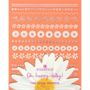 Essence Stickers pour Ongles Oh Happy Daisy! 01 Daisy Dazzle!, 15 pièces.