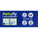 Partyfly Comprimés effervescents 4 pièces, 26 g