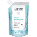 Lavera Vloeibare zeep Basis sensitiv met biologische aloë vera & biologische kamille, navulverpakking, 500 ml