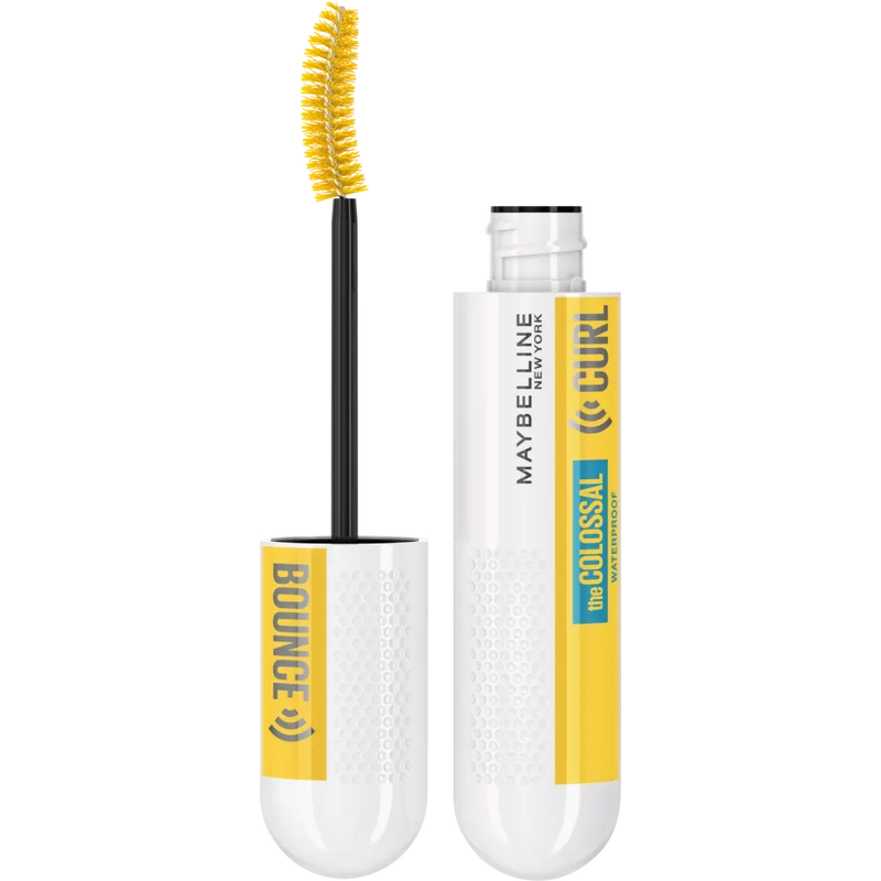 Maybelline New York Mascara Curl Bounce Waterproof Zwart, 10 ml