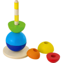 Jouet de motricité Selecta ballon tour à empiler - 7 pièces