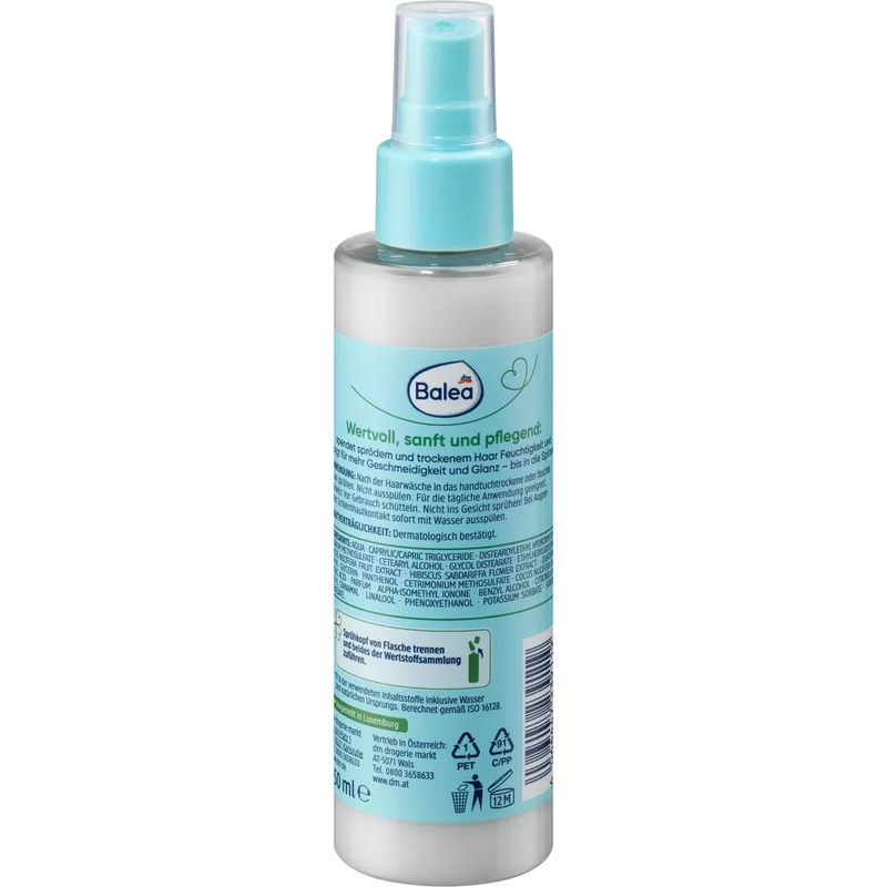 Balea Natuurlijke Beauty Spray Verzorging, 150 ml