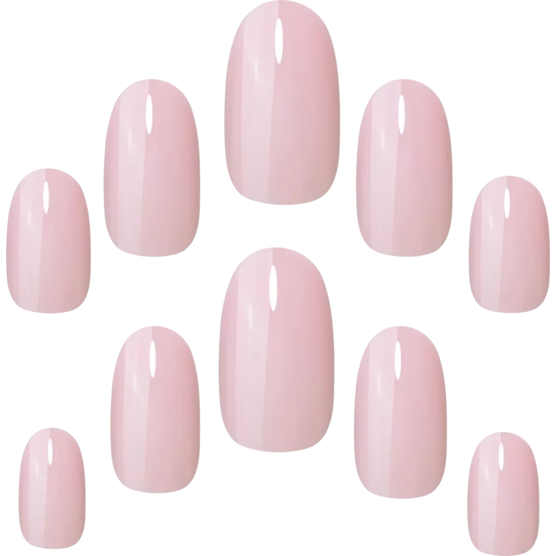 Elegant Touch Kunstnagels Colour Nails Velvet Nude, 24 stuks