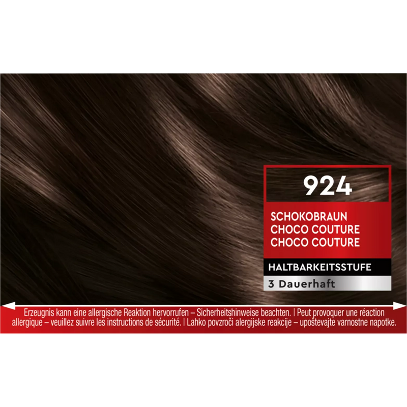 Schwarzkopf Brillance Haarkleur chocoladebruin 924, 1 stuk