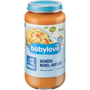 babylove Menu Casserole de Pâtes aux Légumes de 12 mois, 250 g