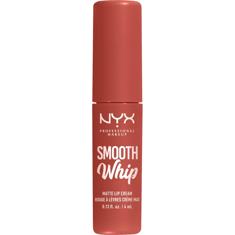 NYX PROFESSIONAL MAKEUP Lipstick Smooth Whip Matte 04 Teddy Fluff, 4 ml