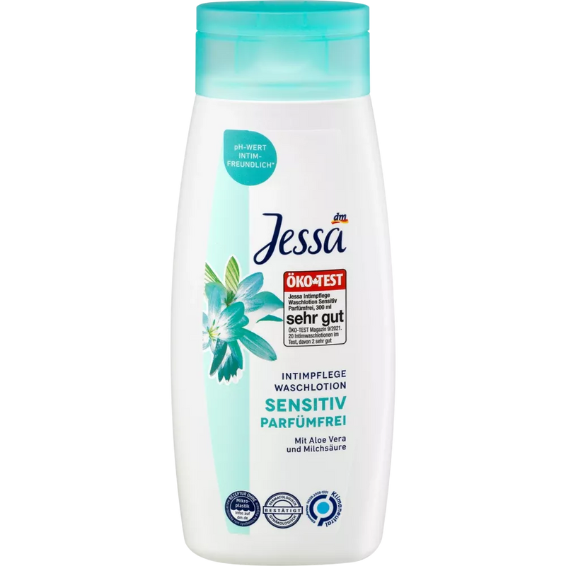 Jessa Intieme verzorging Waslotion Gevoelig, 300 ml