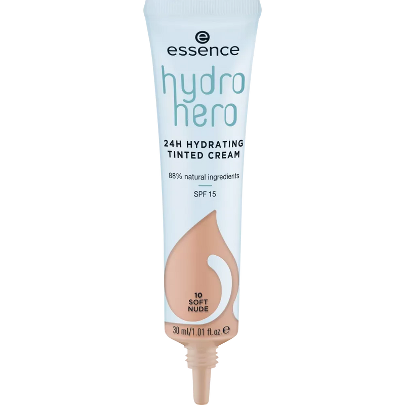 essence BB Cream Hydro Hero SPF 15, 10 Zacht Nude, 30 ml