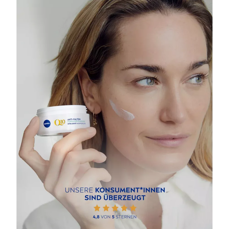 NIVEA Dagcrème Q10 poriënverfijning, 50 ml