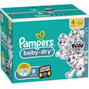 Pampers Luiers Baby Dry maat 4 (9-14 kg) Limited Edition Paw Patrol, maandelijkse doos, 222 stuks.