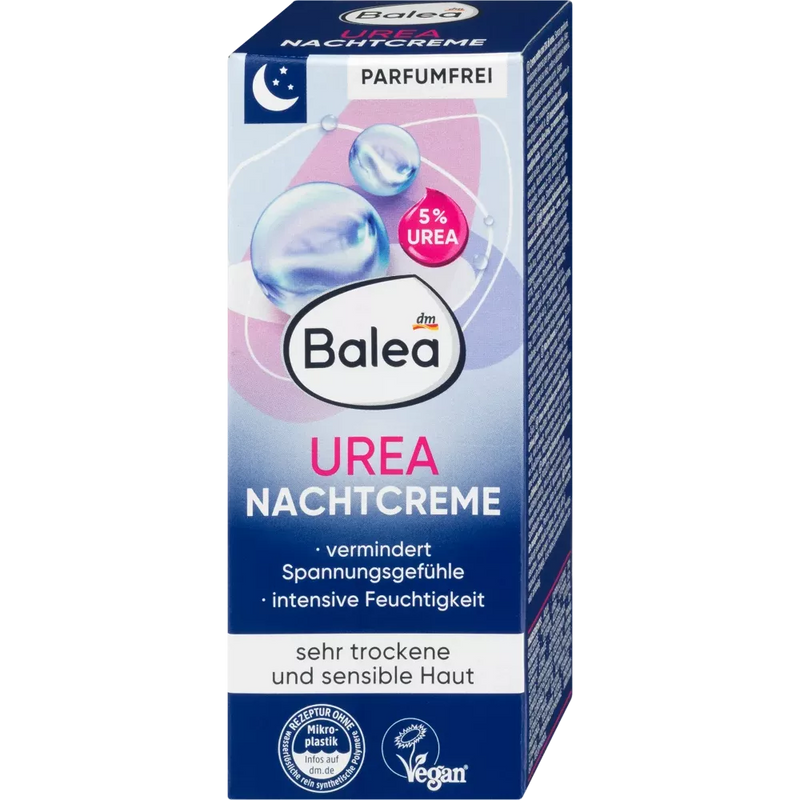 Balea Nachtcrème 5% Urea, 50 ml