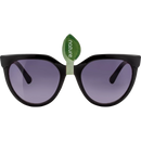 Lunettes de soleil SUNDANCE noires avec verres teintés violets, Nature, 1 pièce