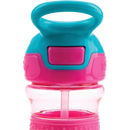 Nuby Rietjesbeker Tritan Reflex, roze, 360 ml, 1 stuk