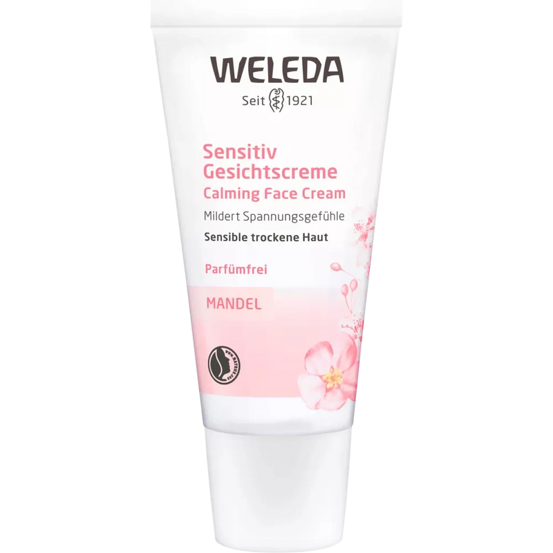 Weleda Dagcrème Gevoelige Gezichtscrème Amandel, 30 ml