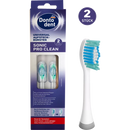 Têtes de brosse universelles Dontodent Sonic Pro Clean, 2 pièces.