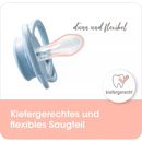 Nip Fopspeen eerste momenten My Butterfly siliconen, groen, 16-32 maanden, 2 stuks