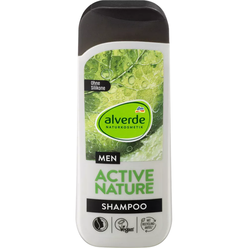 alverde MEN Shampoo MEN Actieve Nature, 200 ml
