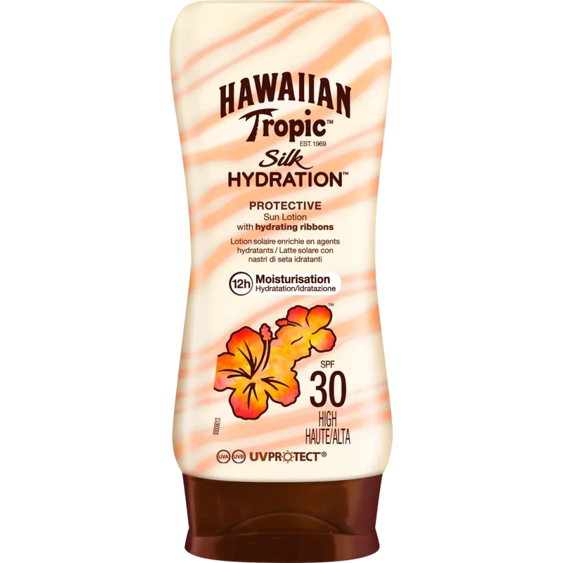 Hawaiian Tropic Zonnebrandlotion, SPF 30, 180 ml