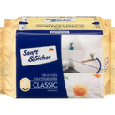 Sanft&Sicher Vochtig toiletpapier Classic Kamille Twinpack (2x70 stuks), 140 stuks.