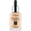 Catrice Make-up HD Fond de Teint Liquide Couvrance Porcelaine Beige 002, 30 ml