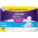 always Hygiene pads blaaszwakte Discreet Lang Big Pack, 20 stuks