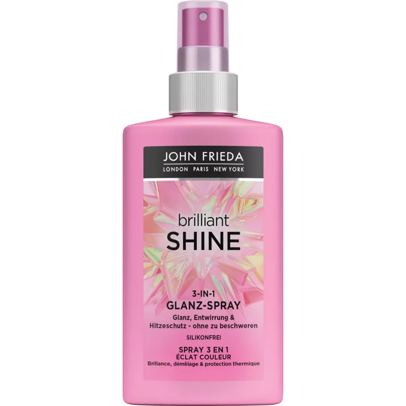 John Frieda Brilliant Shine 3-in-1 Spray, 150 ml