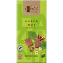 iChoc Chocolate, super noix, chocolat de riz léger aux noisettes, 80 g