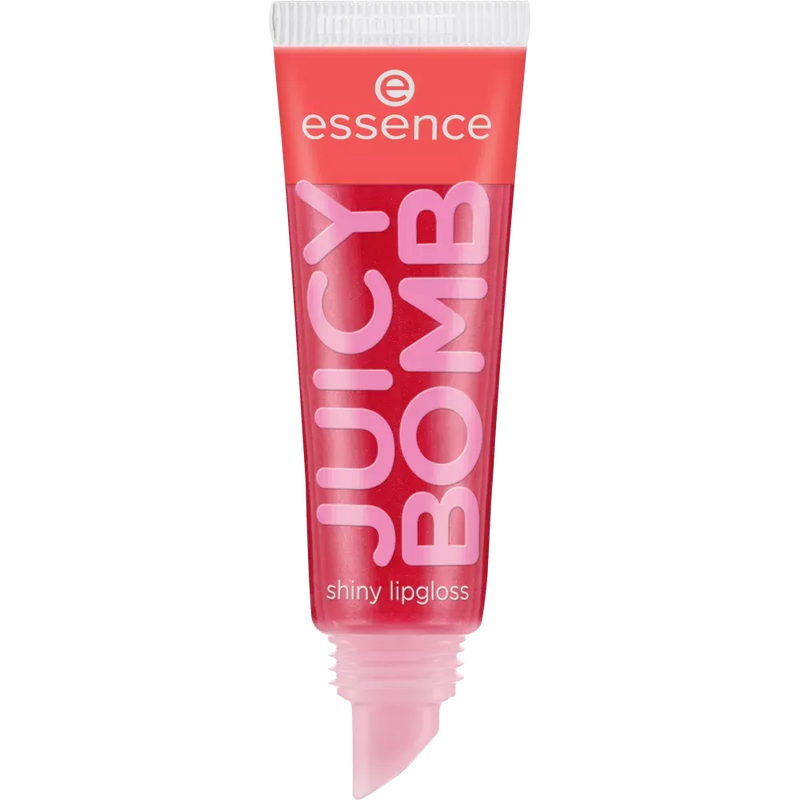 essence Juicy Bomb Shiny 104 Poppin' Granaatappel Lip Gloss, 10 ml
