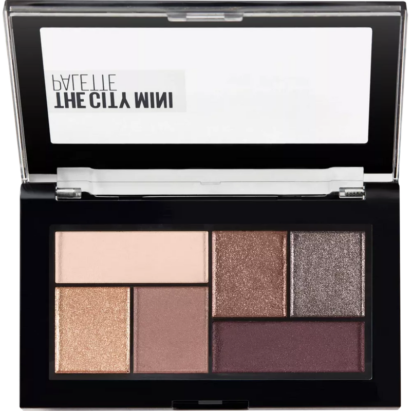 Maybelline New York Oogschaduwpalette The City Mini Palette 410 Chill Brunch Neutrals, 6 g