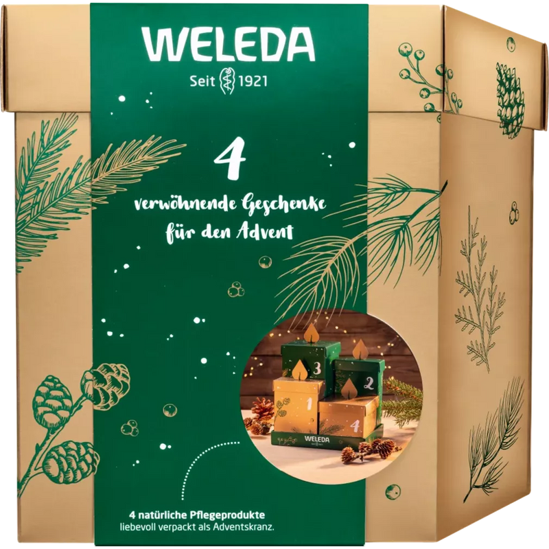 Weleda Adventskalender 2022, 4-delig