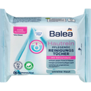 Balea Lingettes nettoyantes nourrissantes peau propre, 25 pièces.