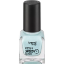 trend !t up Nagellak Easy & Speedy lichtblauw-glitter 150, 6 ml