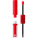 NYX PROFESSIONAL MAKEUP Rouge à lèvres Shine Loud Pro Pigment 17 Rebel In Red, 1 pièce