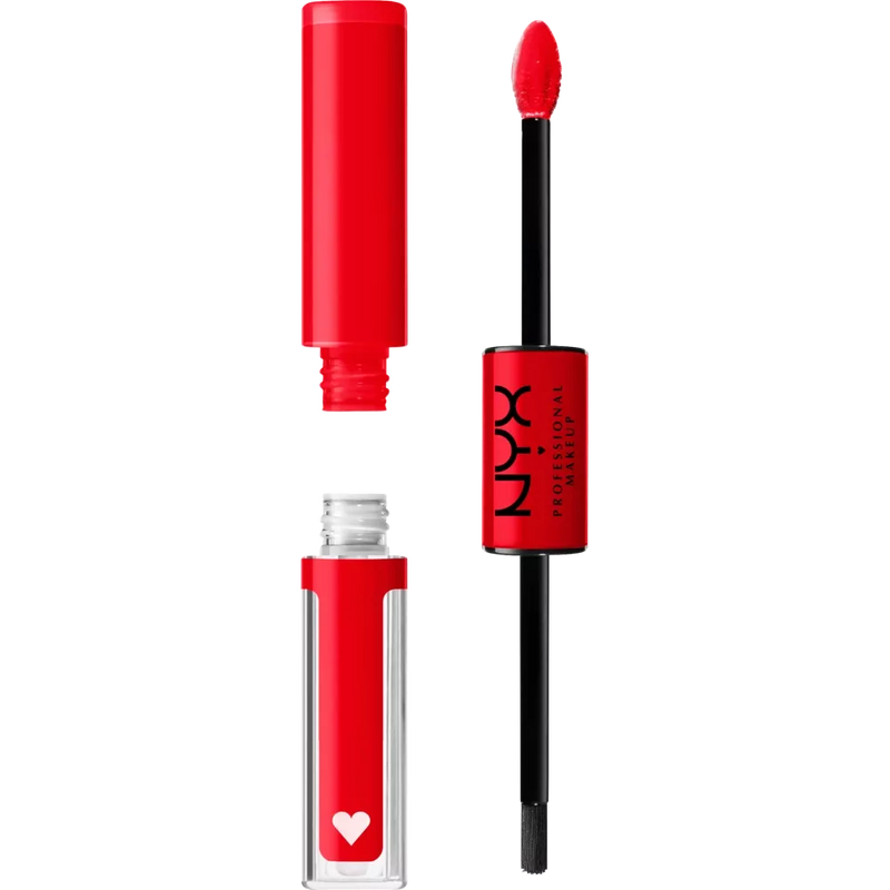 NYX PROFESSIONAL MAKEUP Lipstick Shine Loud Pro Pigment 17 Rebel In Red, 1 st