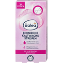 Bandes de cire froide Balea pour maillot, 16 pièces.