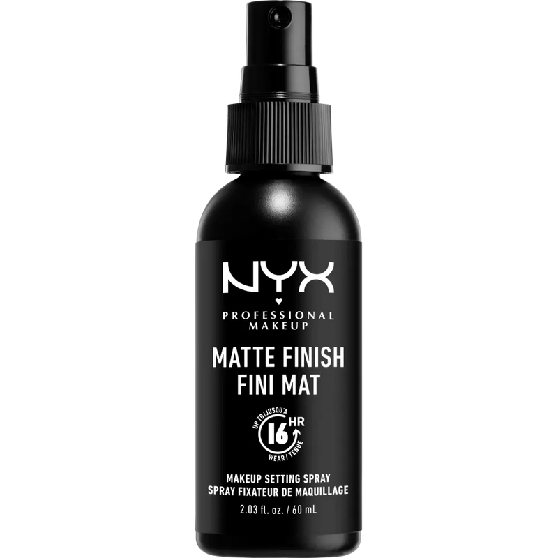 NYX PROFESSIONAL MAKEUP Fixeerspray mat/langhoudend 01, 60 ml