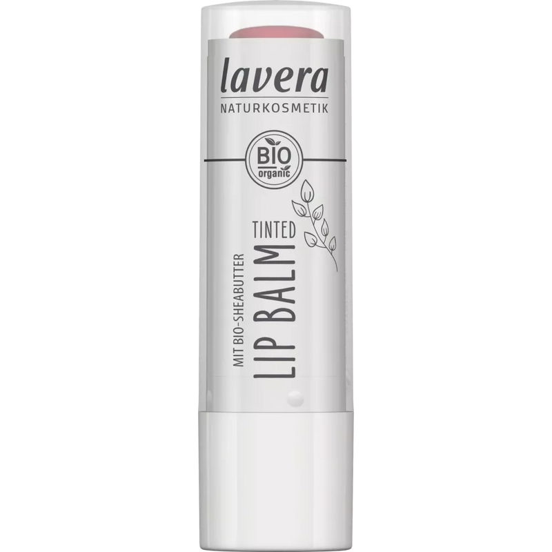 lavera Getinte lippenbalsem 03 Aardbeirood, 4,5 g