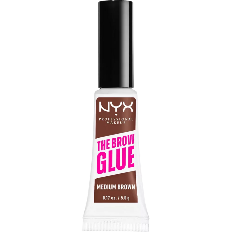 NYX PROFESSIONAL MAKEUP Wenkbrauwgel The Brow Glue Styler 03 Medium Bruin, 5 g