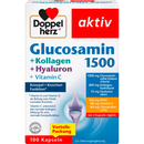 Doppelherz Glucosamine 1500 + Collageen + Hyaluron Capsules 100 stuks, 115 g