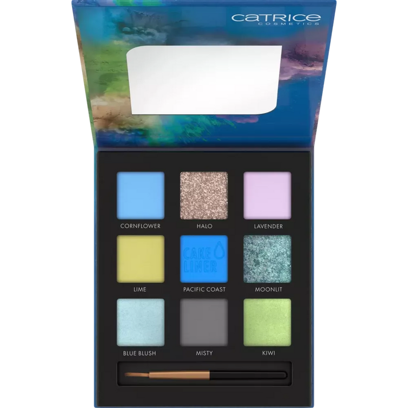 Palette de fards à paupières Catrice Colour Blast 020 Blue Meets Lime, 6,75 g