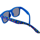 SUNDANCE Kinderzonnebril met hartjespatroon en spiegelende glazen, 1 stuk