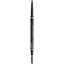 NYX PROFESSIONAL MAKEUP Crayon à sourcils Micro 08 Noir, 0,5 g